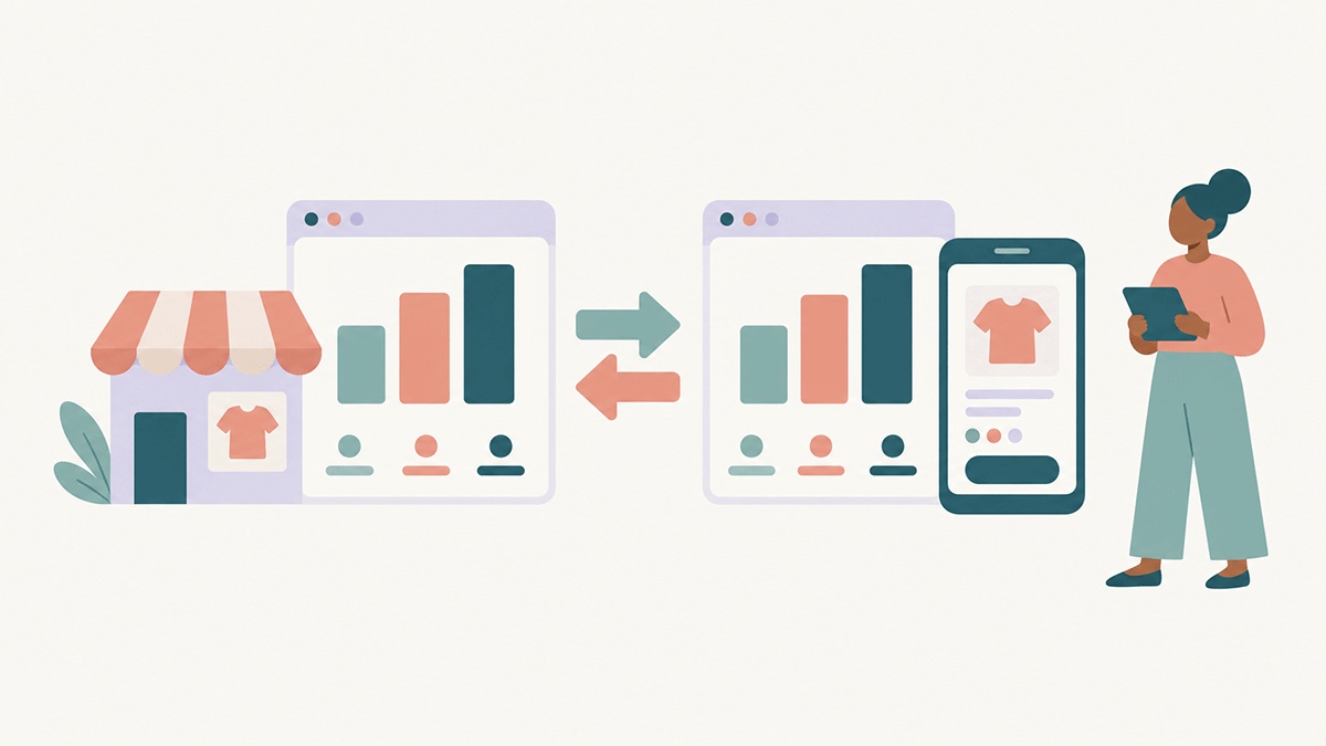 Shopify reports and SendRCS statistics kept in sync for the same campaign